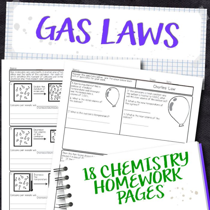 Gas laws color by number answers