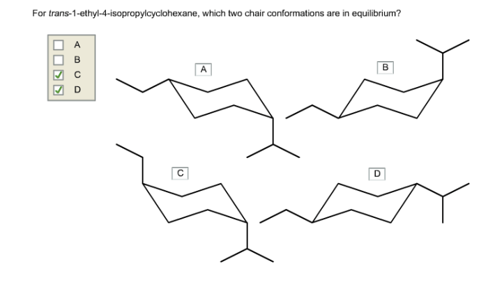 Cis 1 ethyl 4 isopropylcyclohexane