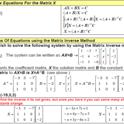 Find the inverses of the matrices in exercises 1-4