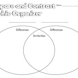 Graphic organizer similarities and differences