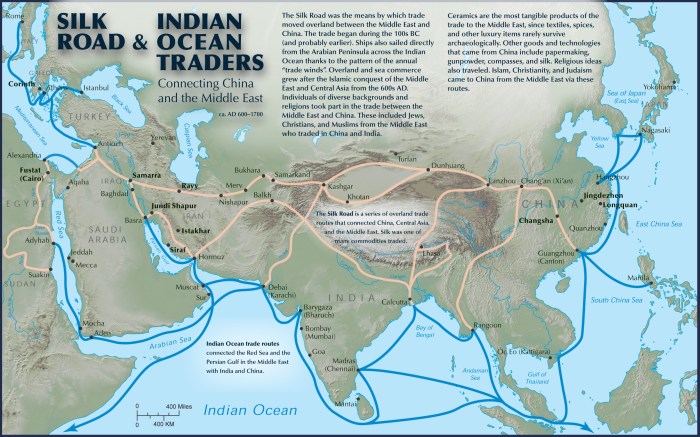 Silk road ocean indian routes china east middle were trade map traders global international prosperity route india spice similar vs